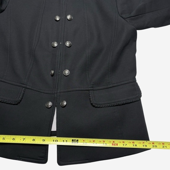 Talbots Women's Black Military-Inspired Blazer - Picture 12 of 16